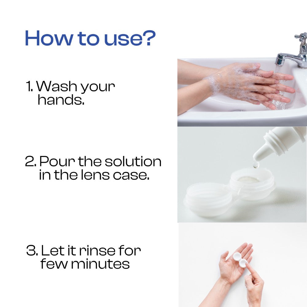 MULTISOL PLUS Contact Lens Multipurpose Solution + 1 FREE Lens Case