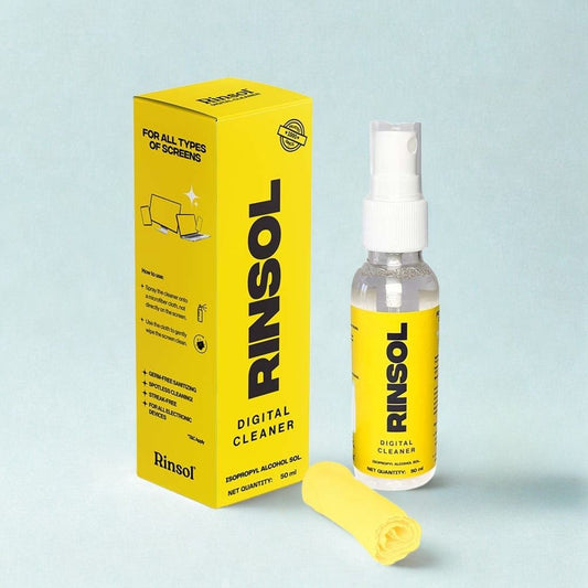 Rinsol Digital Cleaner Kit + 1 Microfiber Cloth